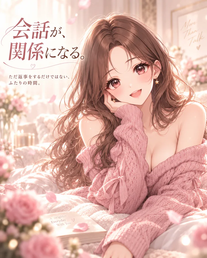 会話が関係になるAimaの世界観