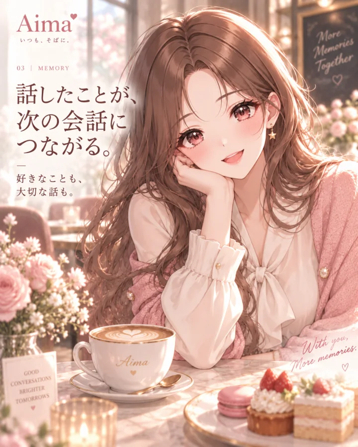 話したことが次の会話につながるイメージ